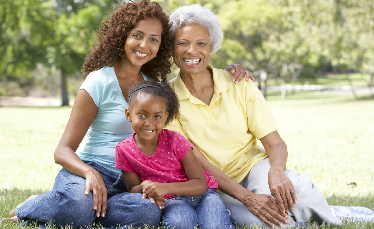 A family enjoying time together